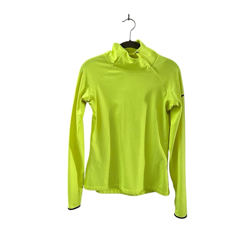 Nike Bright Yellow Turtleneck Top